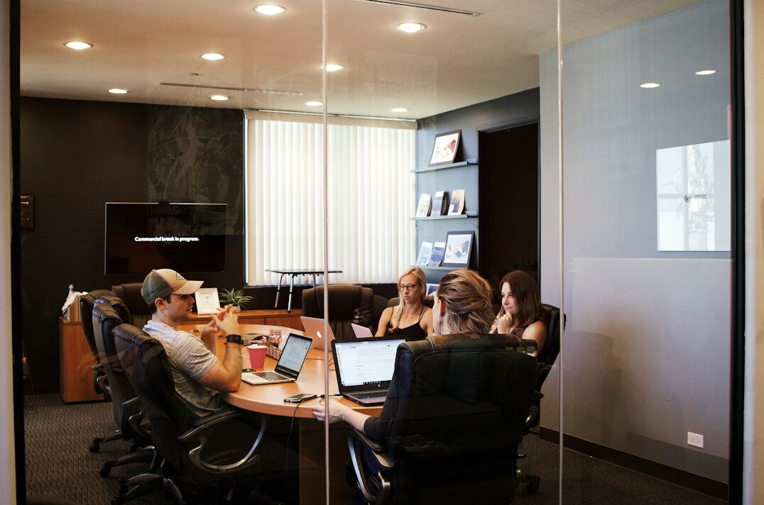 business analytics team meeting